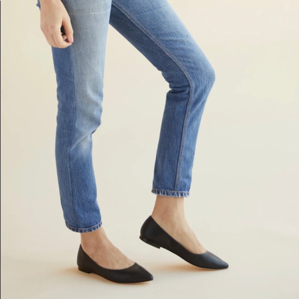 Nisolo Ava ballerina flats in black